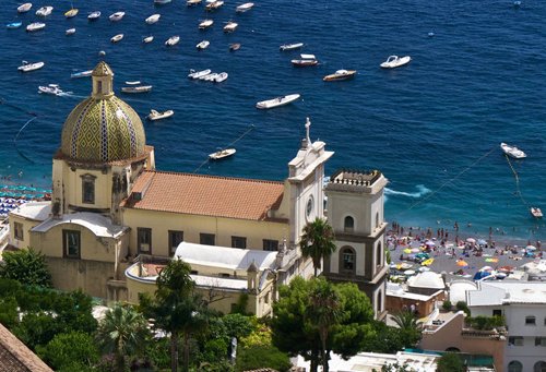 The Chauffeur of Positano: Chiesa di Santa Maria Assunta a Positano