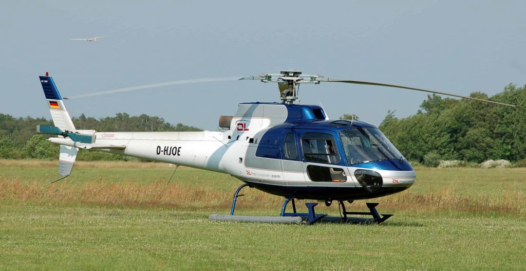 The Chauffeur of Positano: EUROCOPTER ECUREUIL AS350